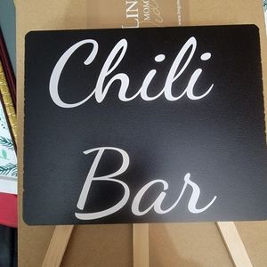 Chili bar sign